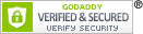 GoDaddy verified and secured