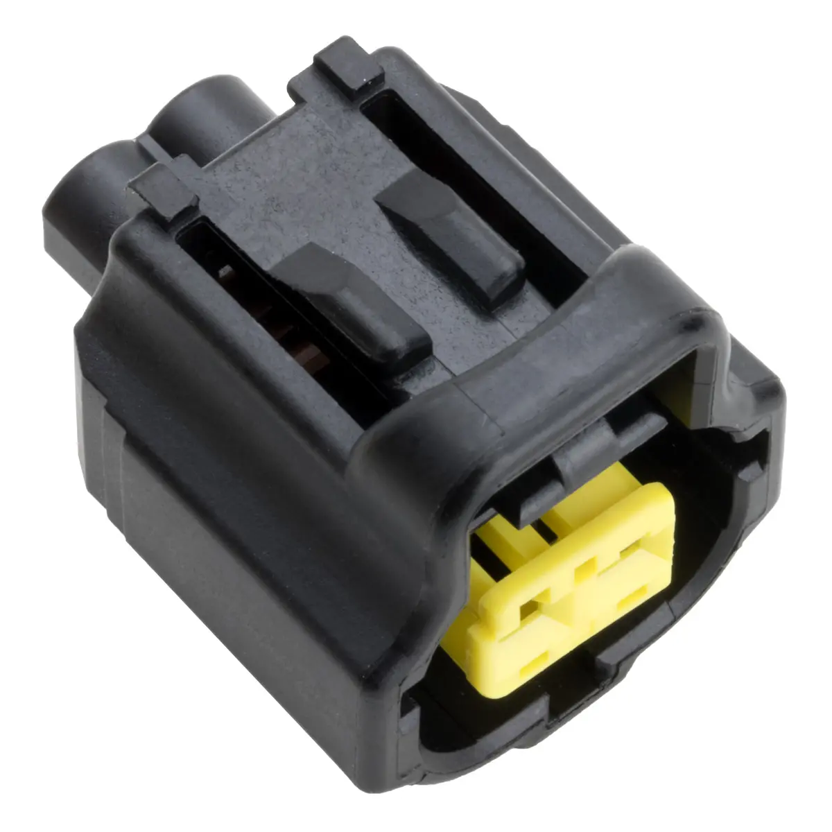 184000-1 2 WAY BLACK PLUG HOUSING KEY A