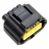 184046-1 4 WAY PLUG HOUSING BLACK