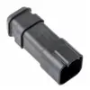 DT04-6P-CE09 , DT 6 WAY RECEPTACLE SHRINK BOOT ADAPTER