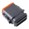 DT06-12SA-CE12 PLG, 12P, BLK, E,SEAL RET,ENH KEY,XCAP,A
