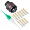 8STA6-12-35SN 8STA,22 WAY,SKT,N KEY,RED