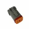 3-1437559-1  DT 6 WAY PLUG (CAP) BLOCKED OFF