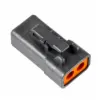 DTP06-2S-E004 BLACK PLUG HOUSING