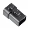 DTP06-4S-E004 BLACK PLUG HOUSING