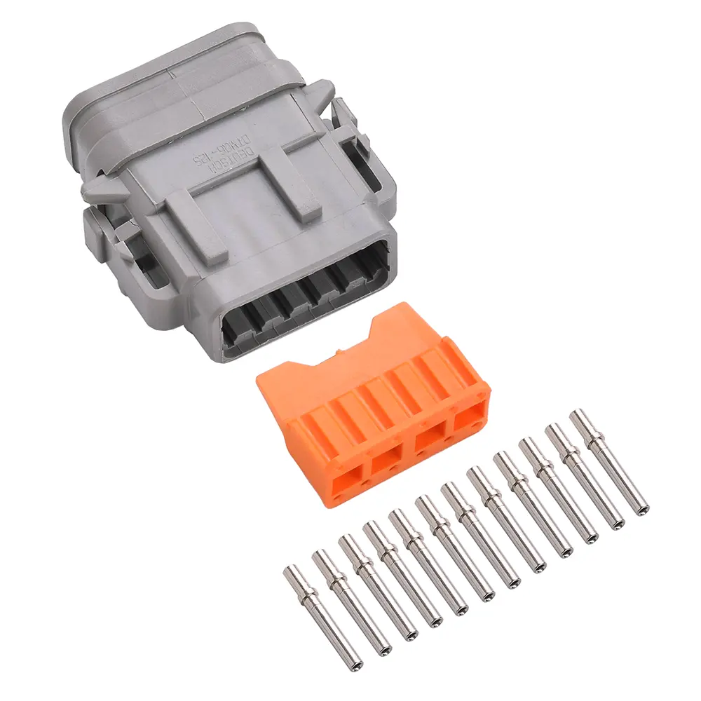 Deutsch  DTM 12 Way Plug Kit Nickle Solid SB