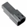 DT04-2P-E004 DT 2 WAY RECEPTACLE  BLACK