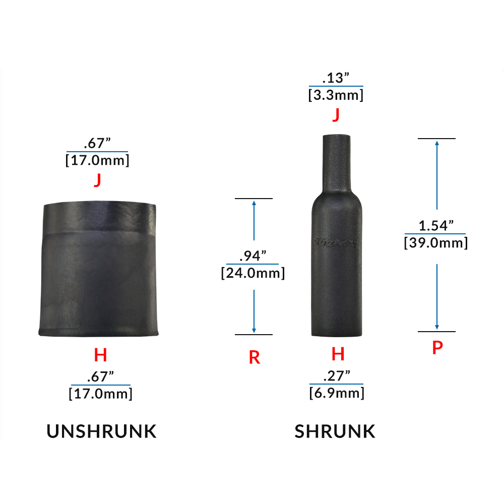 202K111-25-0 | Raychem TE Connectivity | Shrink Boot | Prowireusa