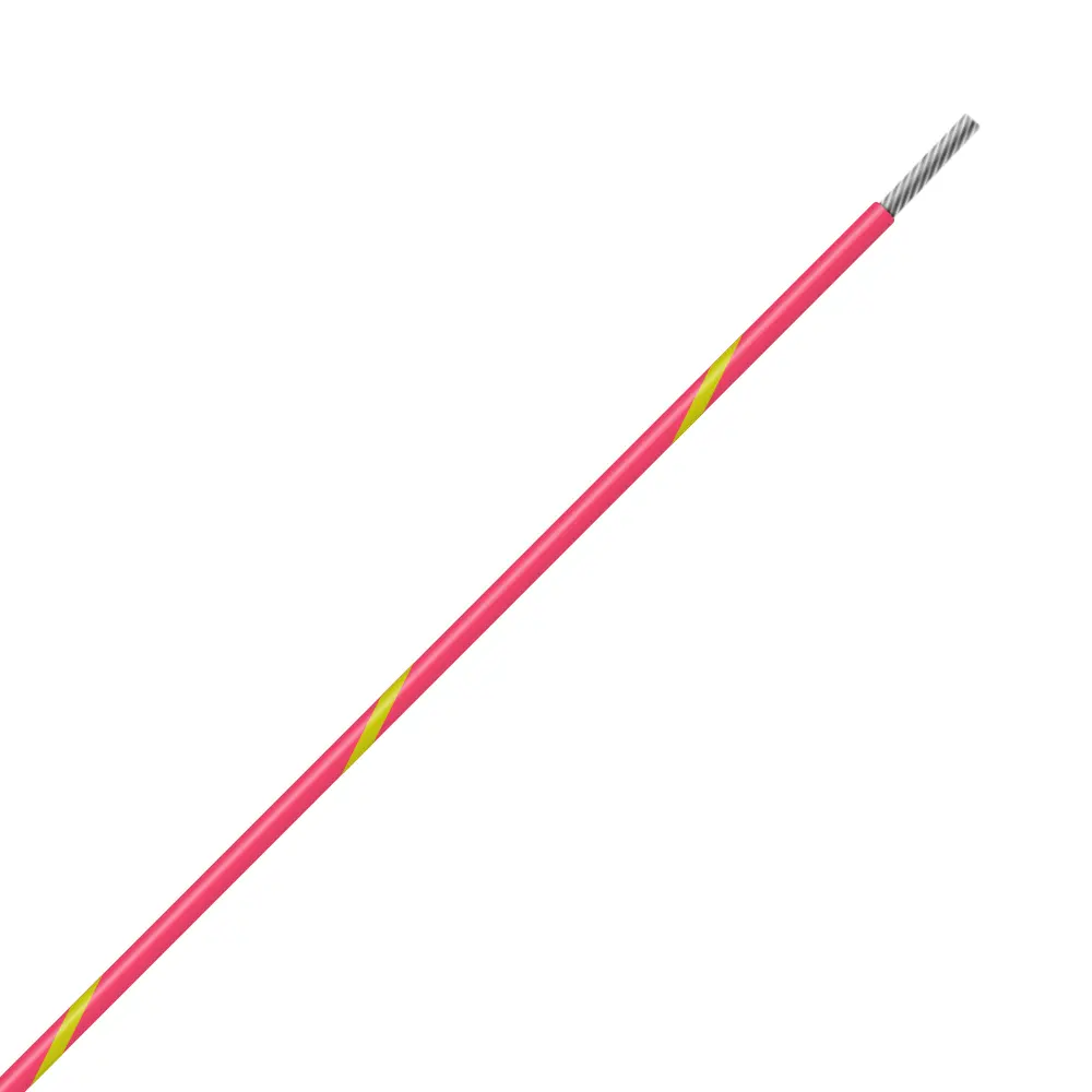 RED/YELLOW WIRE TEFZEL 18 AWG