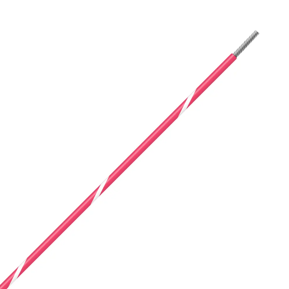 Red/White Wire Tefzel 14 AWG