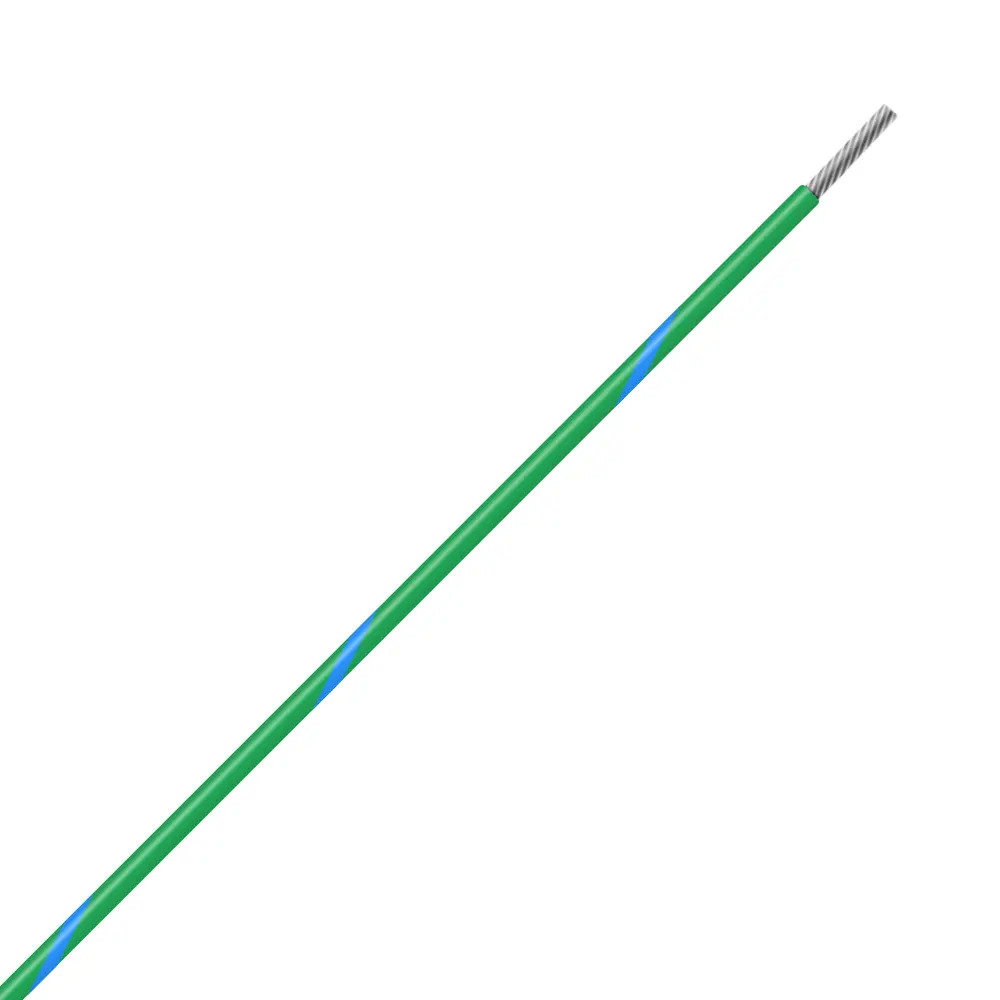 Green/Blue Wire Tefzel 26 AWG