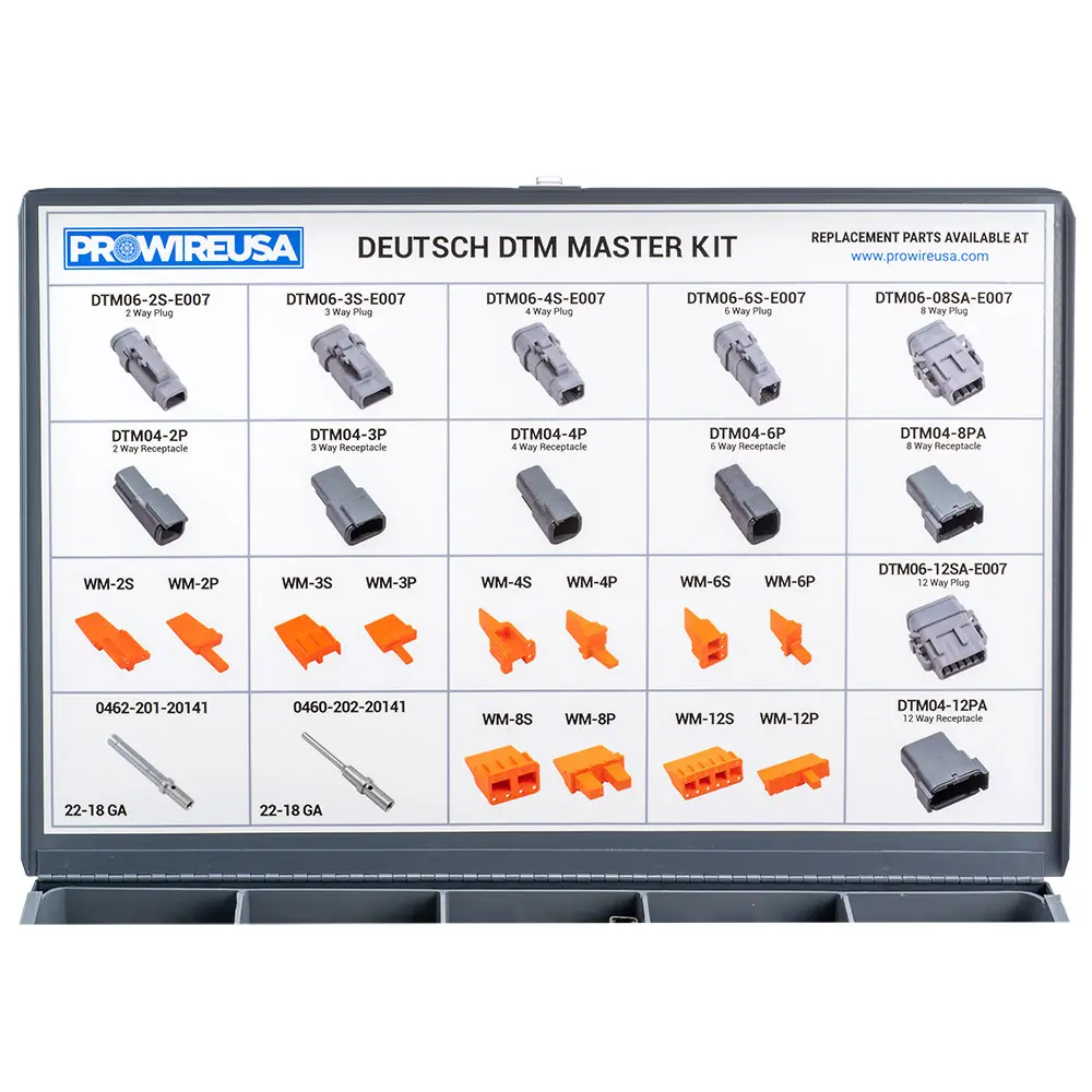 DTM MASTER KIT SHRINK BOOT NICKLE SOLID