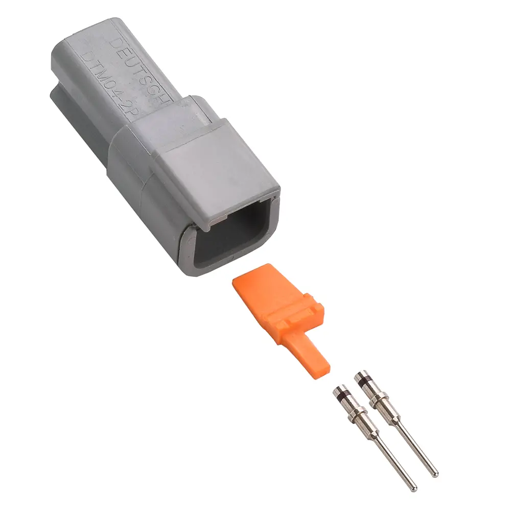 DTM 2 Way Receptacle Kit Nickle Solid