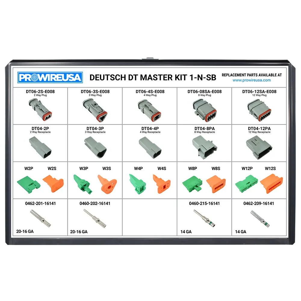 DT MASTER KIT NICKLE SOLID SHRINK BOOT