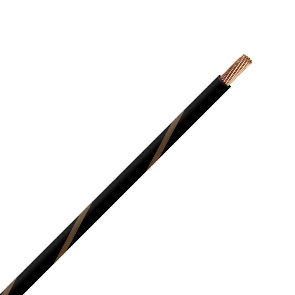 TXL 10 BLACK/BROWN STRIPED  WIRE