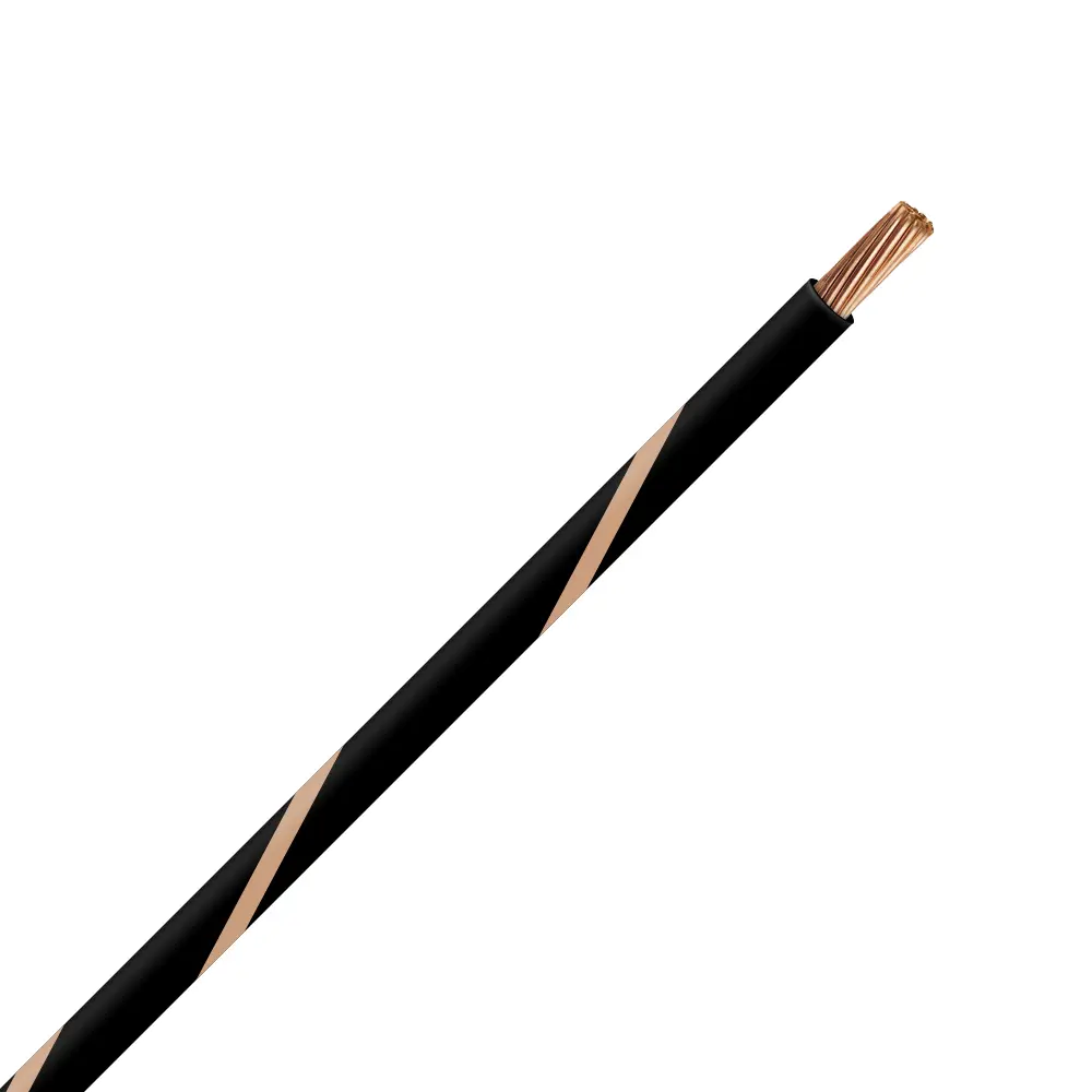 TXL 12 BLACK/TAN STRIPED WIRE