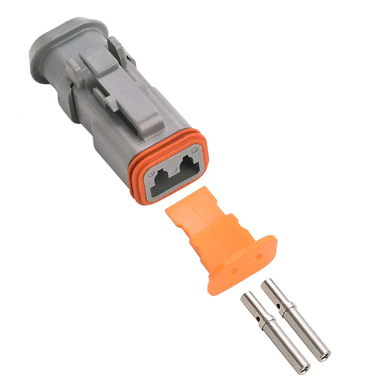 DT 2 Way Plug Kit Solid Nickle SB