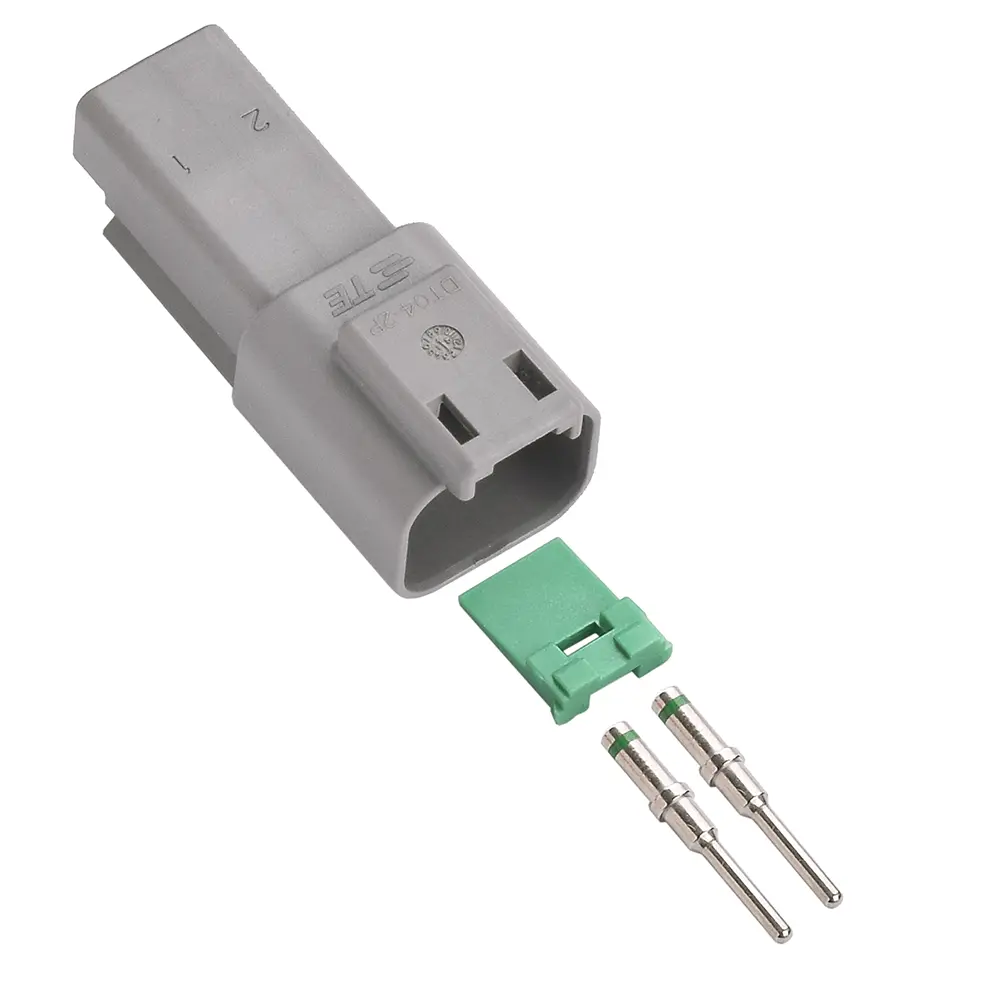 DEUTSCH DT 2 WAY RECEPTACLE KIT 16-14 SOLID