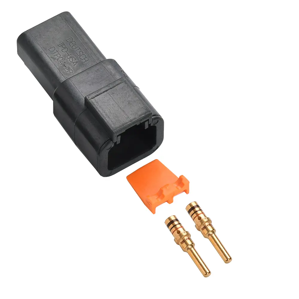 DTP 2 Way Receptacle Kit Gold Solid