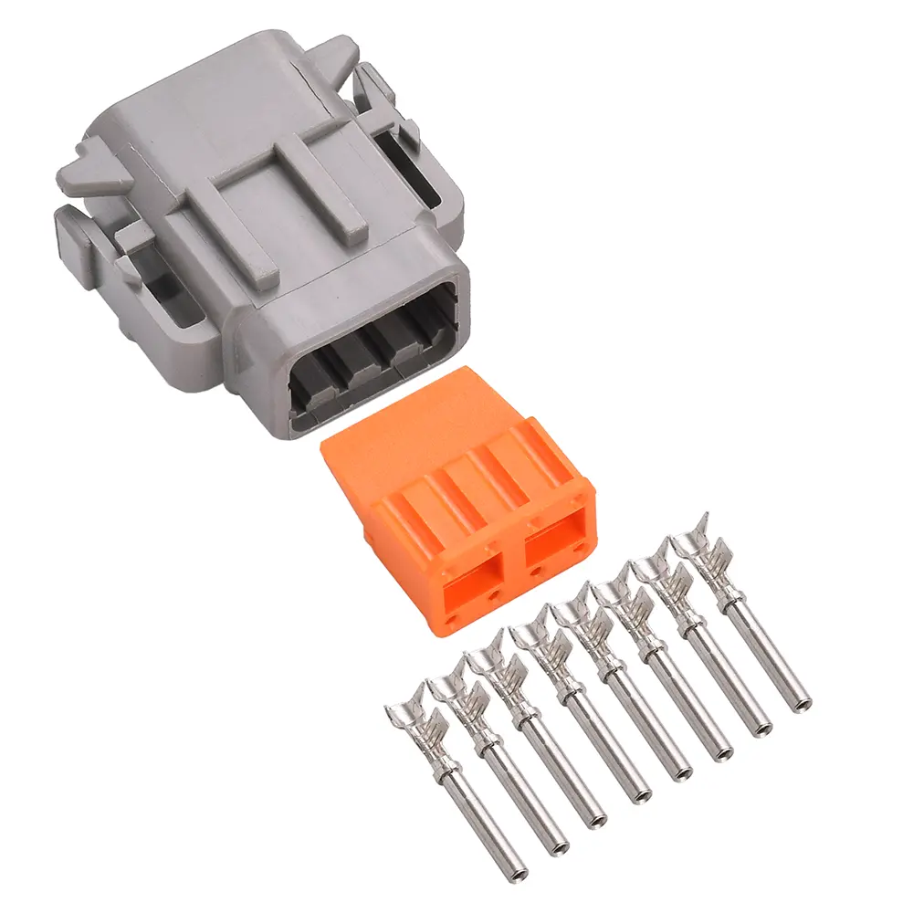 DTM 8 Way Plug Kit Nickle Stamped