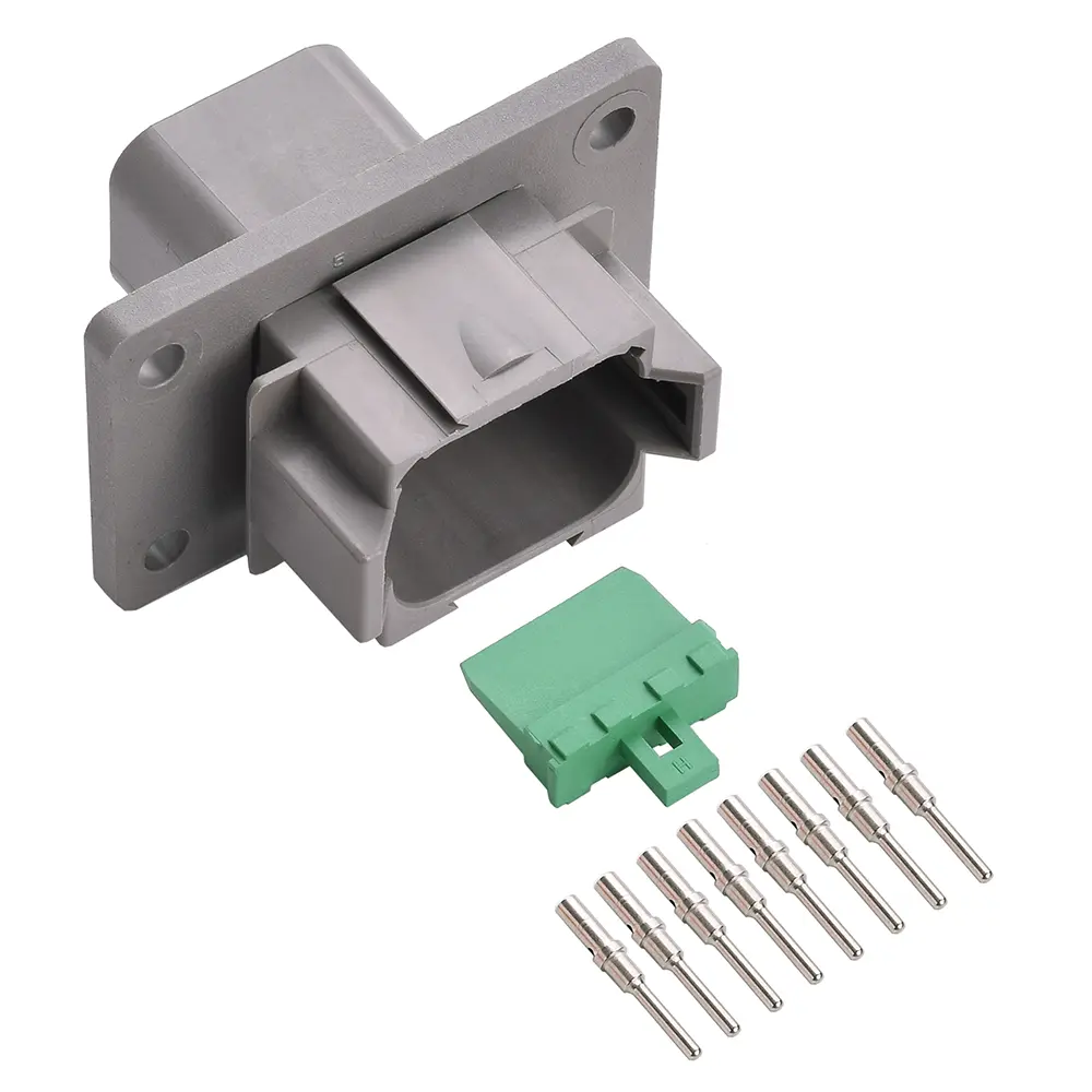 DT 8 Way Flanged Kit Nickle Solid Recep