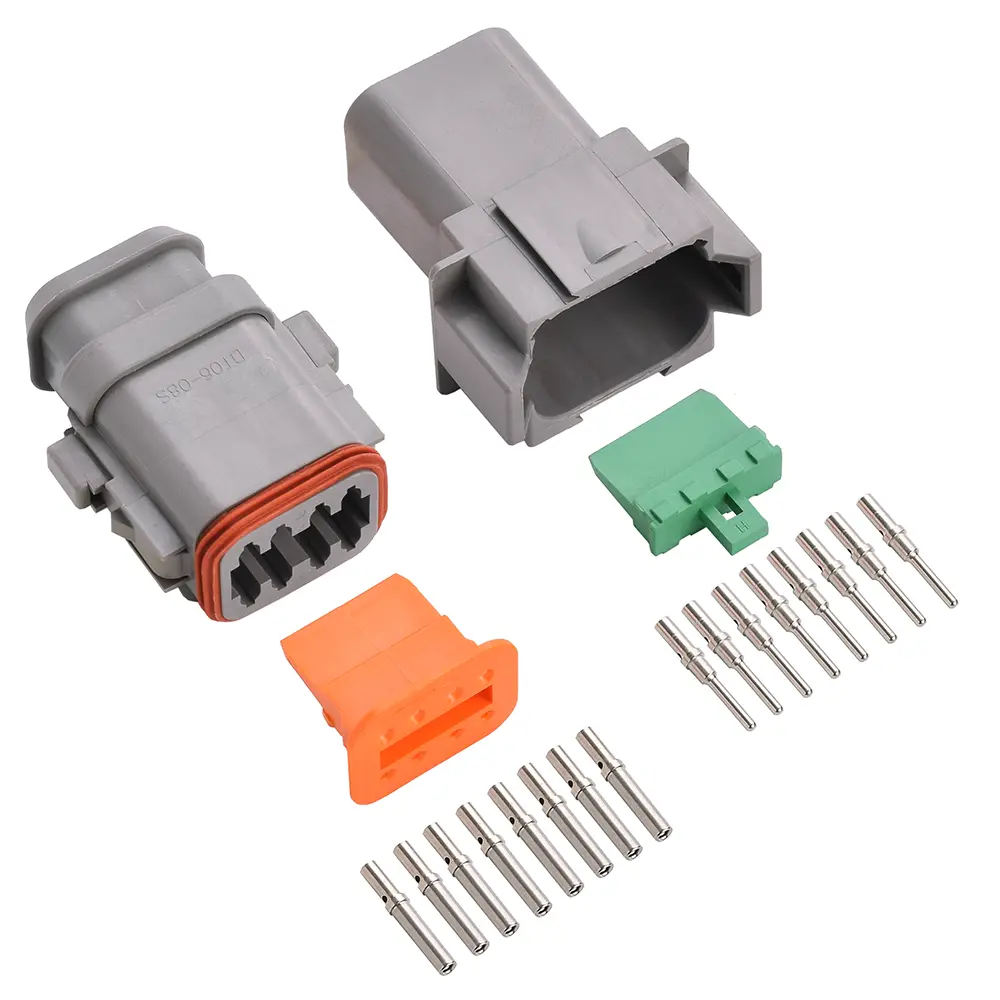 DT 8 Pin Conn Kit Nickle Solid SB
