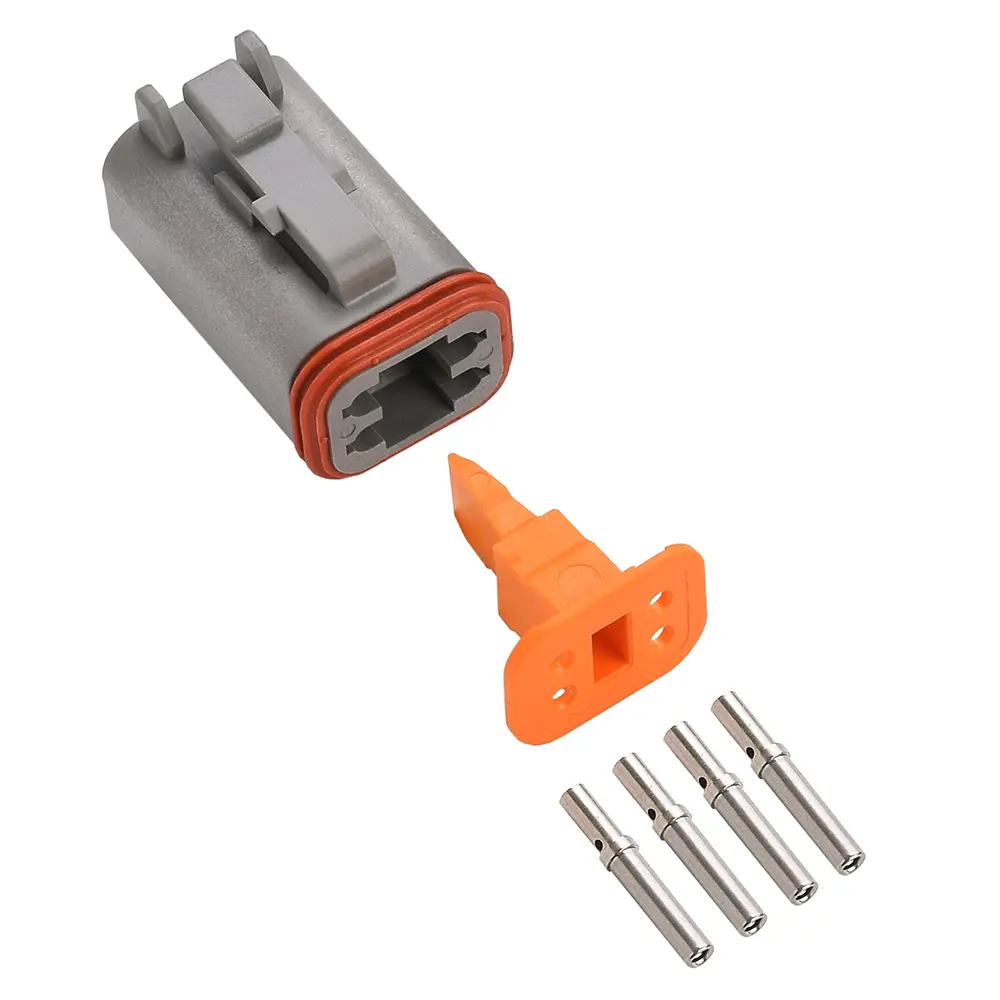 DT 4 Way Plug Kit Solid Nickle