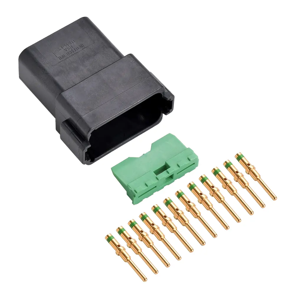 DT 12 Way Kit Solid Gold 16-14 Black Recep