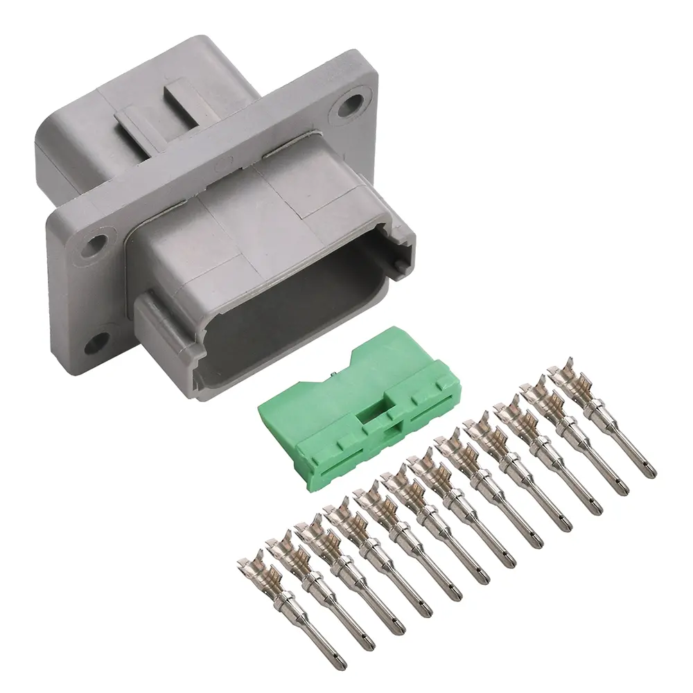 DT 12 Way Flanged Kit Stamped Nickle Recep