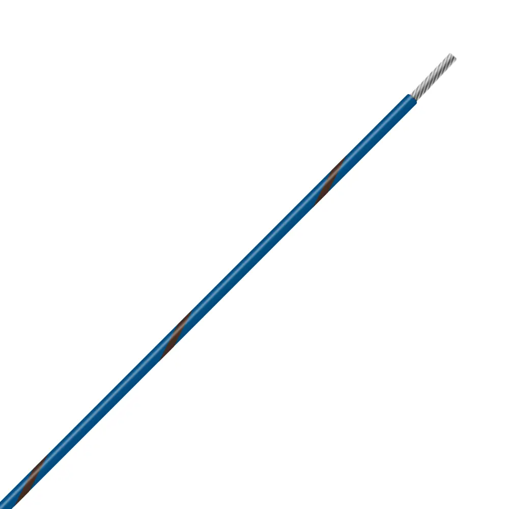 Blue/Brown Wire Tefzel 14 AWG