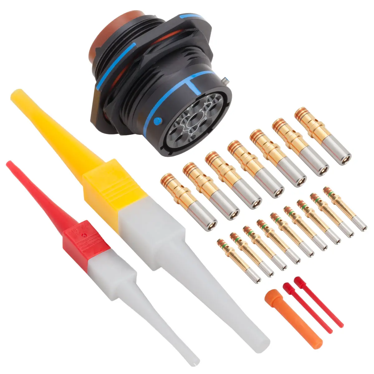 14 WAY FLANGED RECEPTACLE-SKT