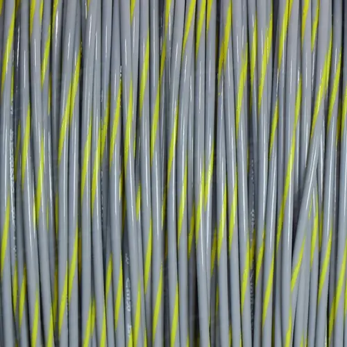 M22759/16-16-84 GRAY /YELLOW WIRE TEFZEL 16 AWG