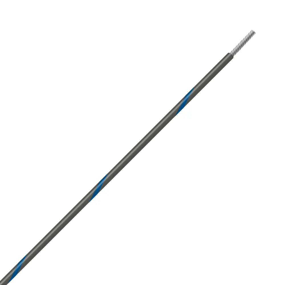 Gray/Blue Wire Tefzel 24 AWG