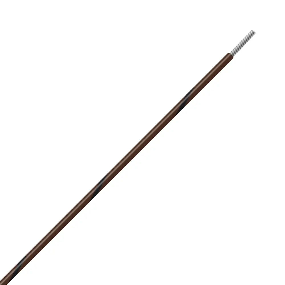 Brown/Black Wire Tefzel 18 AWG