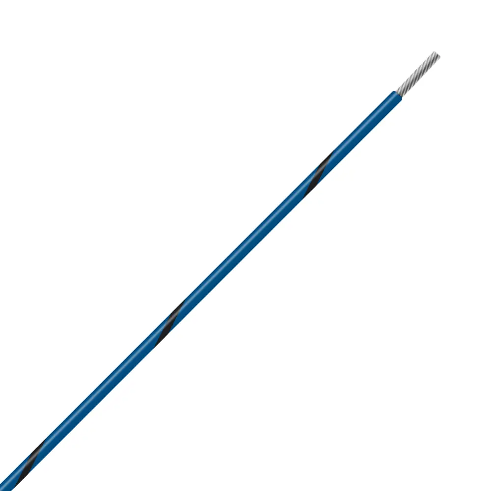 Blue/Black Wire Tefzel 24 AWG