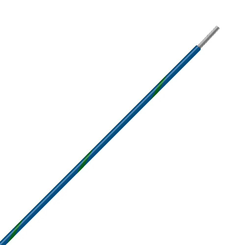 Blue/Green Wire Tefzel 24 AWG