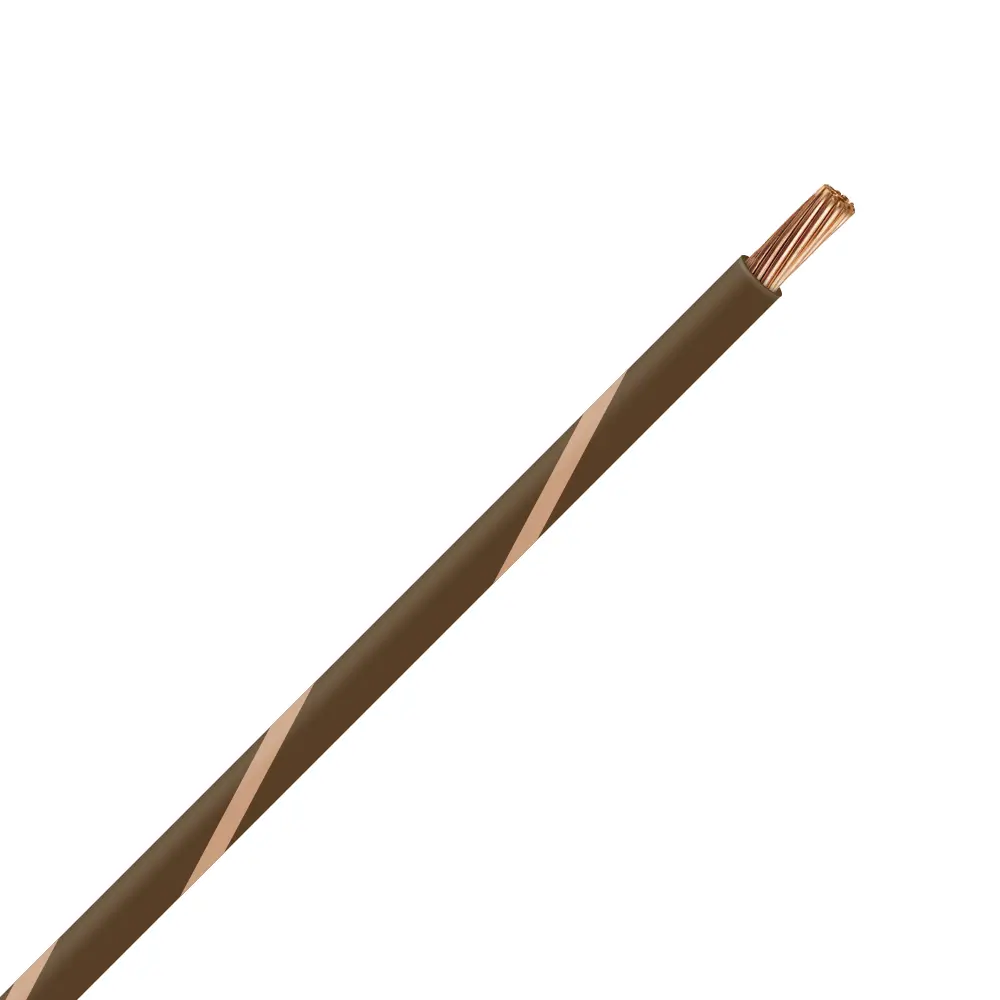 TXL 18 BROWN/TAN STRIPED WIRE