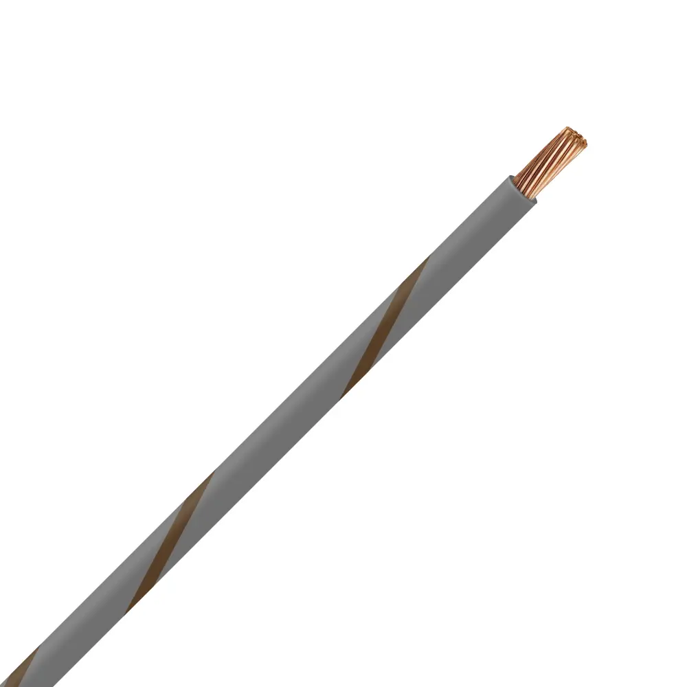 TXL 14 GRAY/BROWN STRIPED WIRE