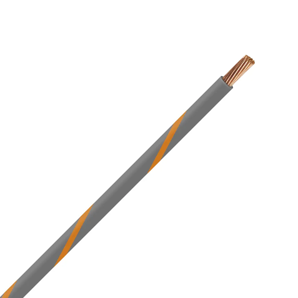 TXL 14 GRAY/ORANGE STRIPED WIRE