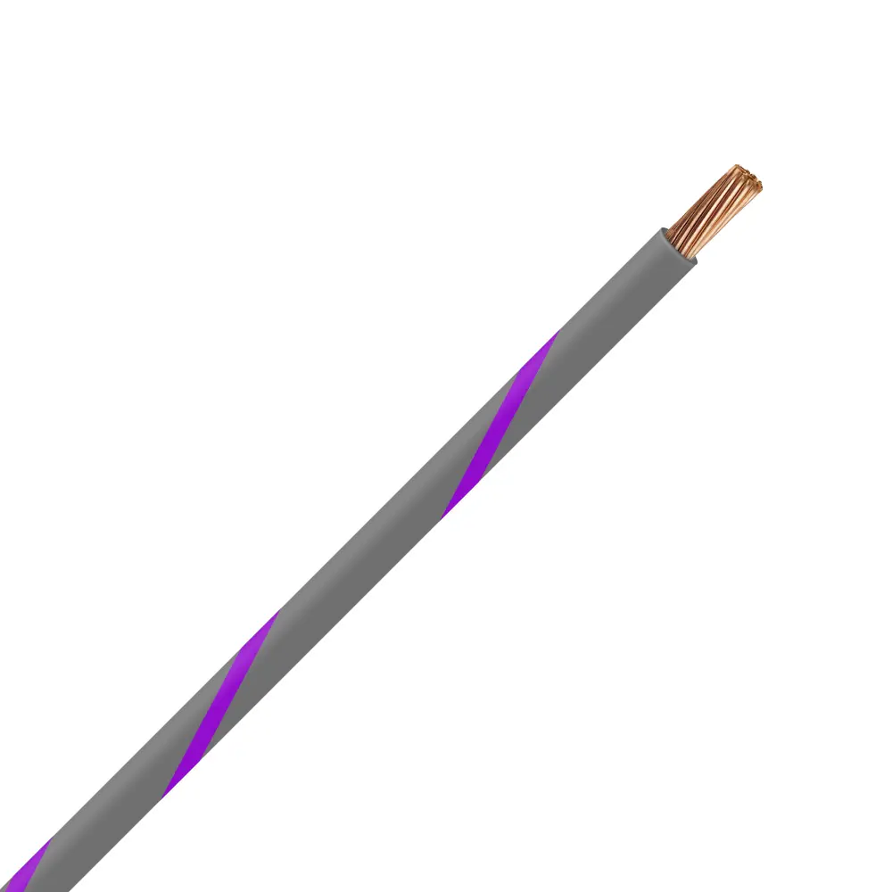 TXL 14 GRAY/PURPLE STRIPED WIRE