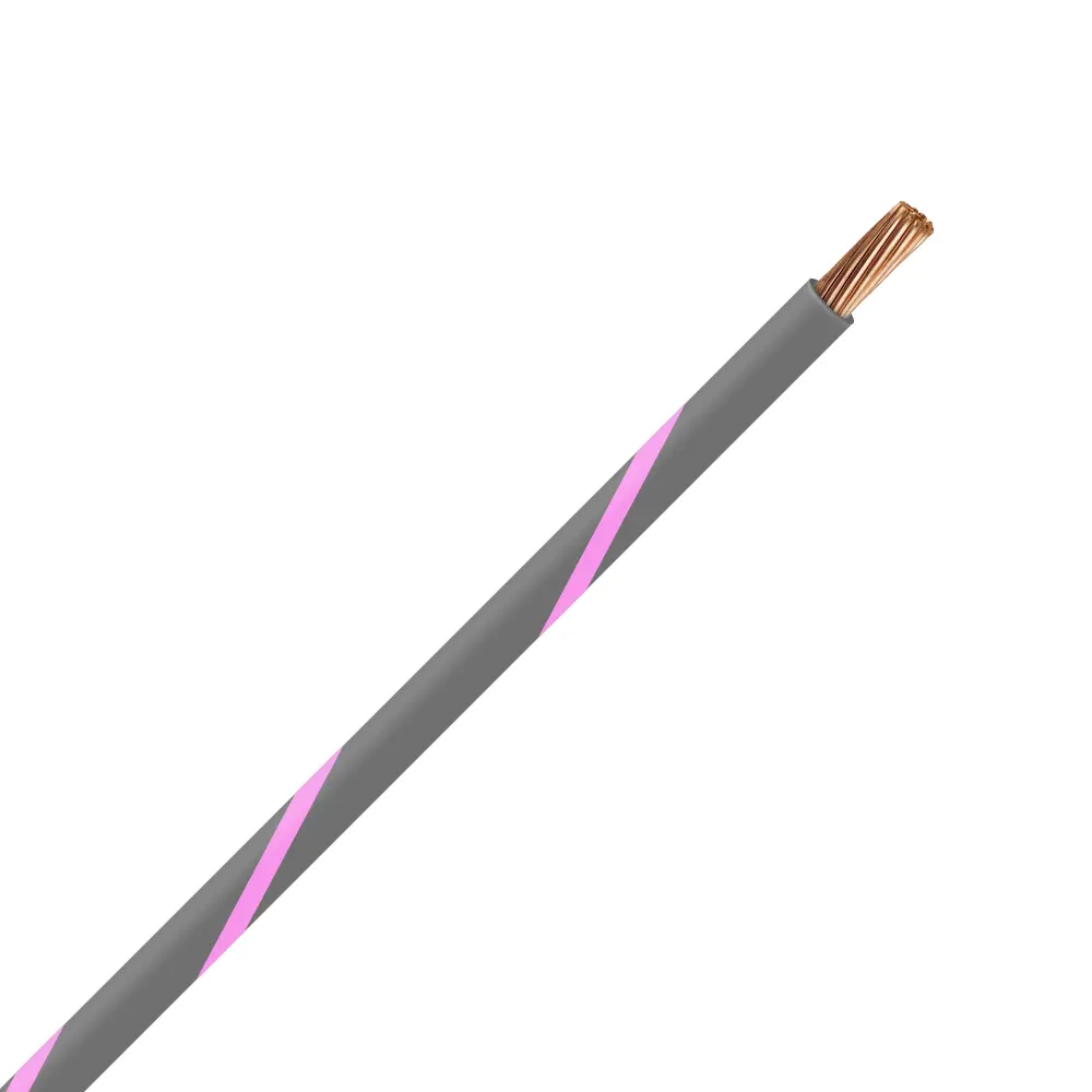 TXL 18 GRAY/PINK STRIPED WIRE