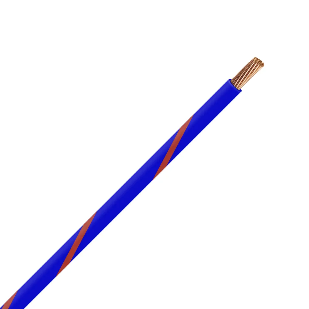 TXL 22 BLUE/RED STRIPED WIRE
