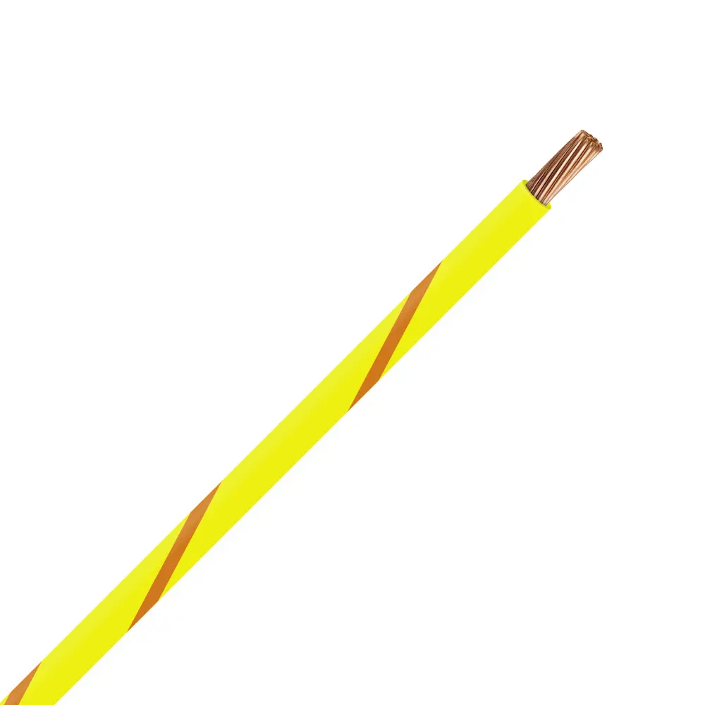 TXL 16 YELLOW/ORANGE STRIPED WIRE