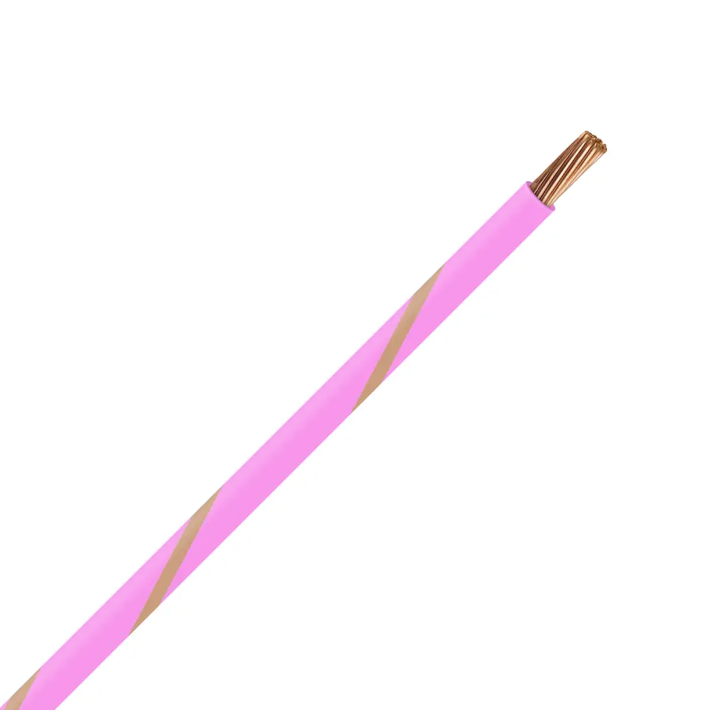 TXL 18 PINK/TAN STRIPED WIRE