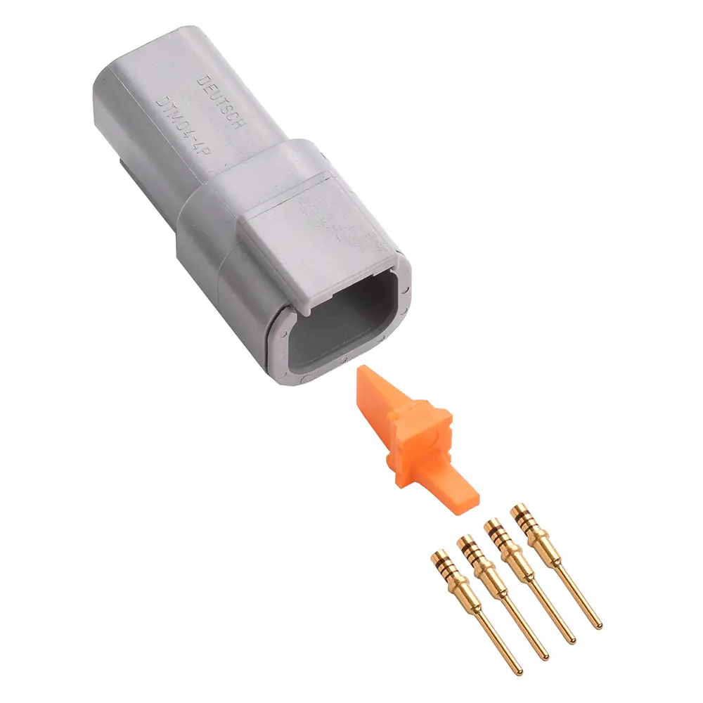 DTM 4 Way Receptacle Kit Gold Solid