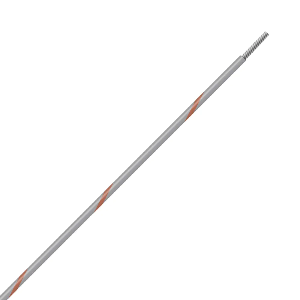 Gray/Brown Wire Tefzel 16 AWG