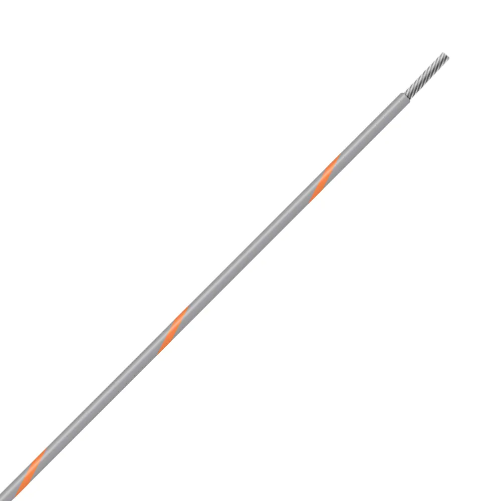 Gray/Orange Wire Tefzel 16 AWG
