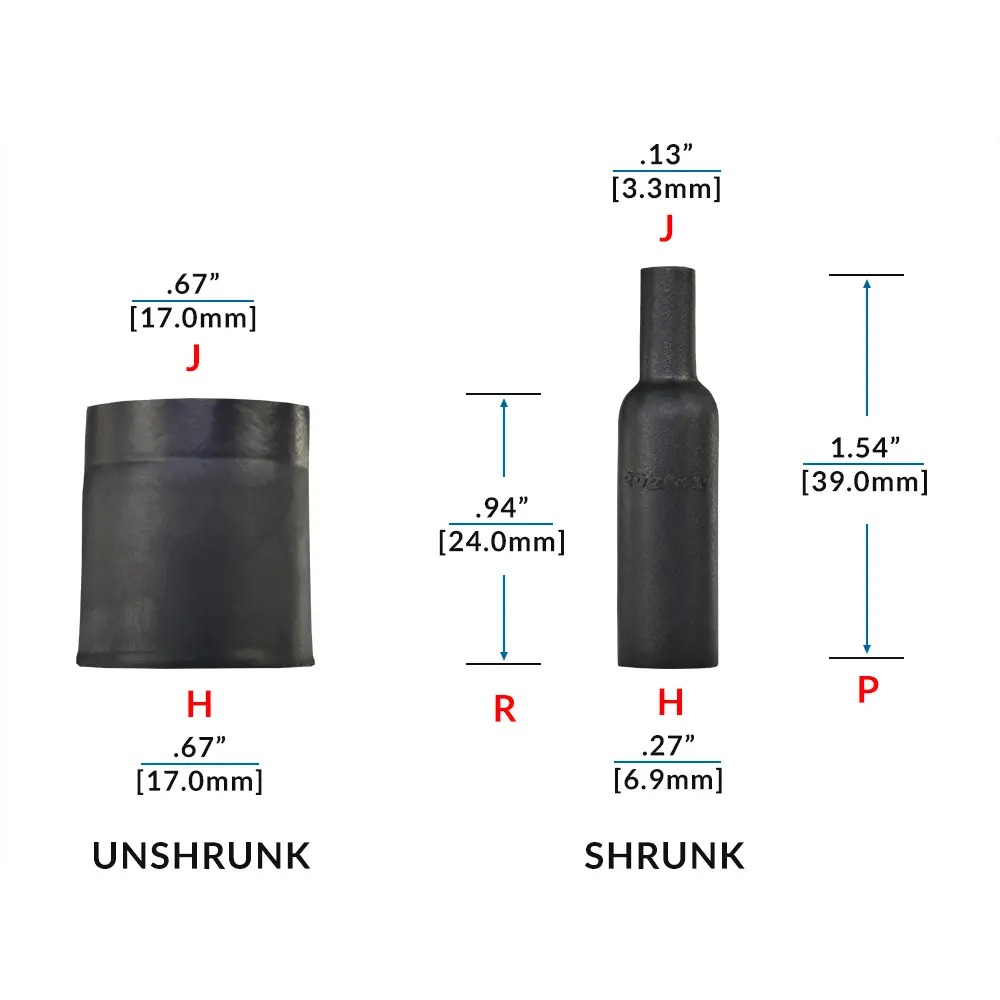 202K111-25-0 RAYCHEM SHRINK BOOT