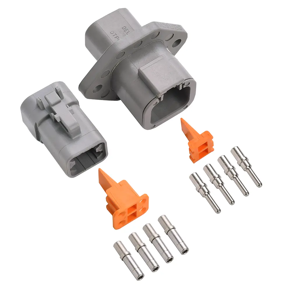 DTP 4 Way Flanged Kit Nickle Solid