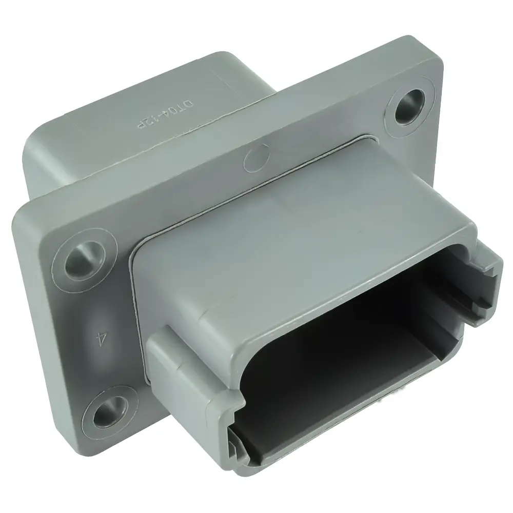 DT 12 WAY FLANGED RECEPTACLE